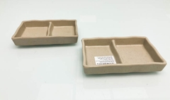 ĐĨA TƯƠNG NHÁM 2 NGĂN NÂU ĐÁ