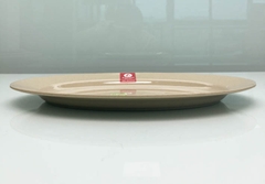 ĐĨA XOÀI OVAL NÂU ĐÁ PV