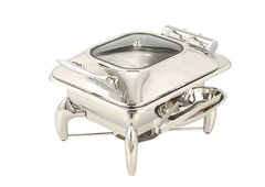 NỒI BUFFET VUÔNG CHÂN INOX 12058