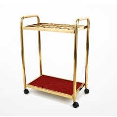 GIÁ TREO Ô DÙ INOX MẠ VÀNG 18 Ô