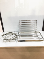 GIÁ TRƯNG BÀY BÁNH MÌ GIỎ MÂY CAO CẤP