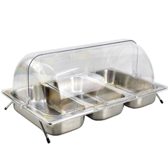 KHAY BUFFET 3 TẦNG CÓ NẮP ĐẬY CAO CẤP