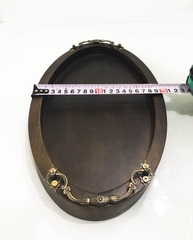 KỆ TRƯNG BÀY OVAL CÓ TAY CẦM SANG TRỌNG