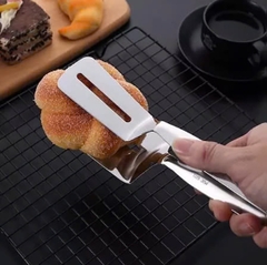 KẸP GẮP THỨC ĂN INOX HÌNH XẺNG