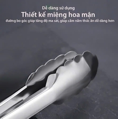 KẸP GẮP THỨC ĂN THIẾT KẾ MIỆNG HOA MẬN