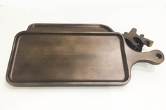 KHAY GỖ TRƯNG BÀY ĐỒ ĂN TAY CẦM SỪNG HƯƠU