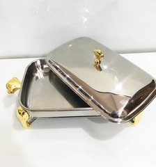 KHAY HẤP CẦY 2.4L VÀNG