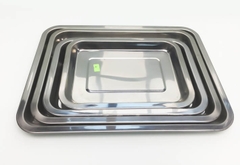 KHAY INOX TEM TÍM CAO 2CM