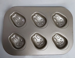 KHAY NƯỚNG BÁNH HÌNH THỎ ĐÁNG YÊU