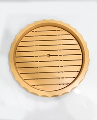 KHAY SHUSHI GIẢ GỖ TRÒN