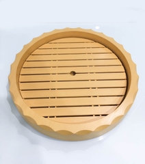 KHAY SHUSHI GIẢ GỖ TRÒN