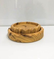 KHAY TRƯNG BÀY SHUSHI GIẢ GỖ TRÒN