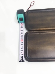 KHAY GỖ DECOR DẠNG VỢT DÀI NÂU