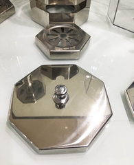 BÌNH NƯỚC TRÁI CÂY BÁT GIÁC ĐƠN BẠC