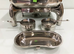 NỒI BUFFET L017 NẮP KÍNH MẠ VÀNG SANG TRỌNG