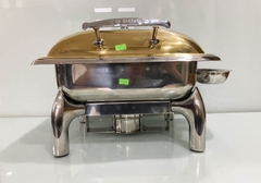 NỒI BUFFET L017 NẮP KÍNH MẠ VÀNG SANG TRỌNG