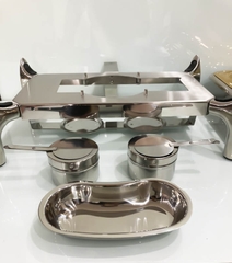 NỒI BUFFET NẮP KÍNH MẠ VÀNG