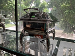 NỒI BUFFET VUÔNG CHÂN INOX 12058