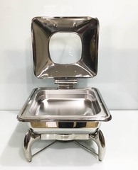 NỒI BUFFET VUÔNG NẮP KÍNH 12058 GIÁ TỐT