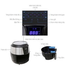 NỒI CHIÊN KHÔNG DẦU TAFAL HÀNG CHÍNH HÃNG