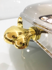 KHAY HẤP CẦY 2.4L VÀNG