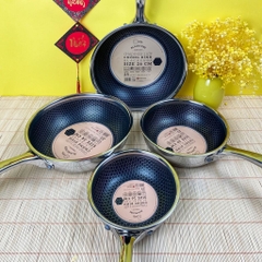 CHẢO BLACKCUBE FIVE STAR INOX TIỆN DỤNG