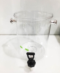 BÌNH NƯỚC TRÁI CÂY ĐƠN MÀU BẠC 8L