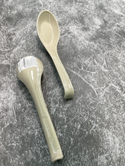 THÌA CƠM CHẤT LIỆU MELANIME DÁNG CONG