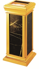 THÙNG RÁC ĐÁ HOA CƯƠNG ĐẶT TẠI SẢNH KHÁCH SẠN