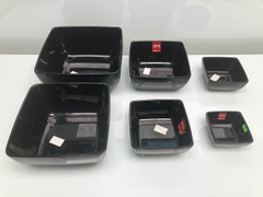 TÔ VUÔNG MELAMINE ĐEN