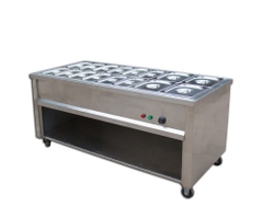 BÀN TRƯNG BÀY ĐỒ ĂN BUFFET GIỮ THỰC PHẨM TƯƠI NGON