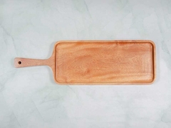 KHAY DECO ĐỒ ĂN BẰNG GỖ CÓ TAY CẦM