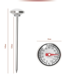 NHIỆT KẾ CƠ MÁY ĐO NHIỆT ĐỘ TRÀ SỮA