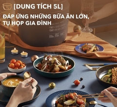 NỒI ÁP SUẤT ĐIỆN BEAR NHỎ GỌN TIỆN ÍCH