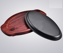 BẢNG GANG ĐEN OVAL CHO NHÀ HÀNG KHÁCH SẠN
