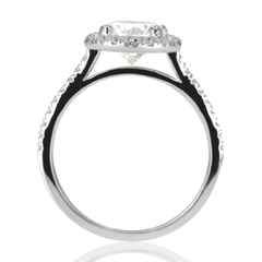 New Mia in White Gold Lab Grown 0.50ct F/VS2 (1.20cttw)