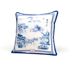 Vỏ gối Lan Đình Tập Tự (Poets of theOrchid Pavilion)