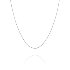 Dây chuyền - Trơn - Màu bạc (Rope Chain)