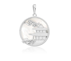 Charm - (Mystical Moon Palace - Silver 18mm)