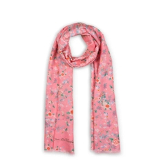 Khăn quàng dài - Hoa màu hồng (Celestial Flowers)