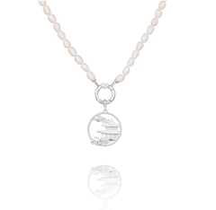 Dây chuyền ngọc trai - Màu bạc (PearlCharm Clasp)