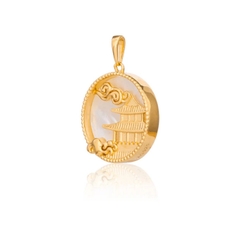 Charm - (Mystical Moon Palace - Gold 18mm)