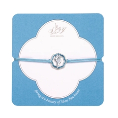 Vòng tay dây nylon - Vũ công xanh (Joyous Dancer)