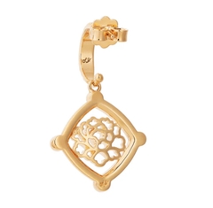 Khuyên tai - Hoa Mẫu Đơn (Golden Tang Peony Dangle)