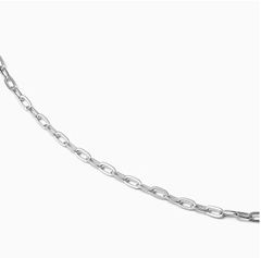 Dây chuyền - Trơn 16 - Màu bạc (Paperclip Chain)
