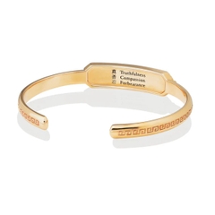 Vòng tay Chân Thiện Nhẫn - kiềng, màu vàng (Zhen Shan Ren Wondrous Words)