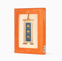 Treo trang trí Chân Thiện Nhẫn hình cuộn (Zhen Shan Ren)