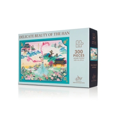 Bộ xếp hình Vẻ Đẹp Tinh Tế Người Hán (Delicate Beauty of the Han 300)