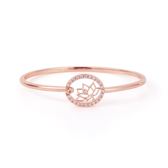 Vòng tay (Lotus Fairies Bangle Rose Gold - L)