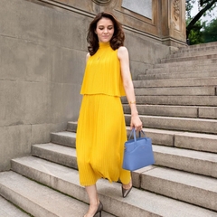 Túi da Nét Thanh Nhã Nhà Đường - Màu Xanh lam (Tang Dynasty Grace)